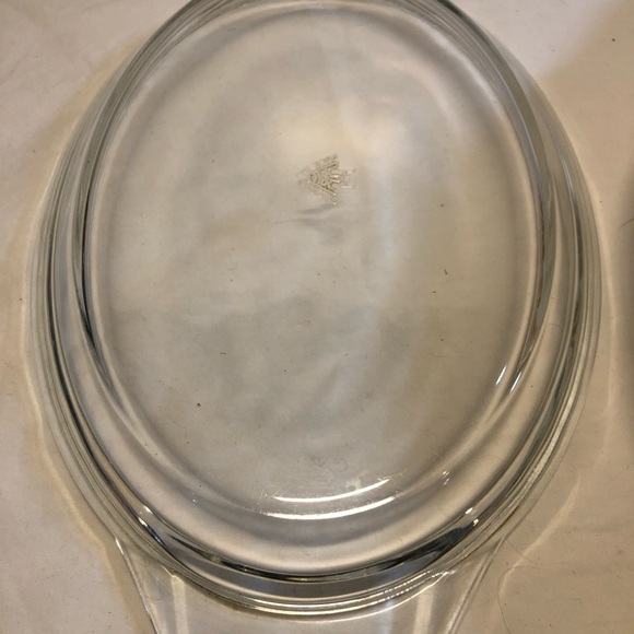 Vintage JAJ Pyrex Briarwood Oval Dish with Lid - Picture 9 of 16
